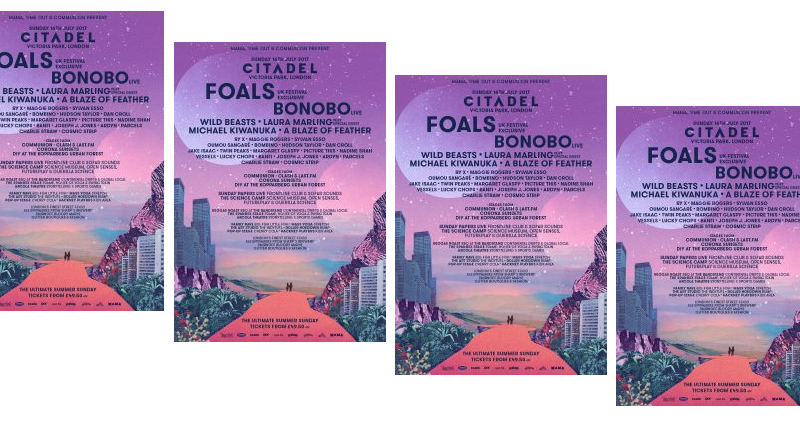 Read more about the article Citadel Festival, Various, Victoria Park, Sunday July 16