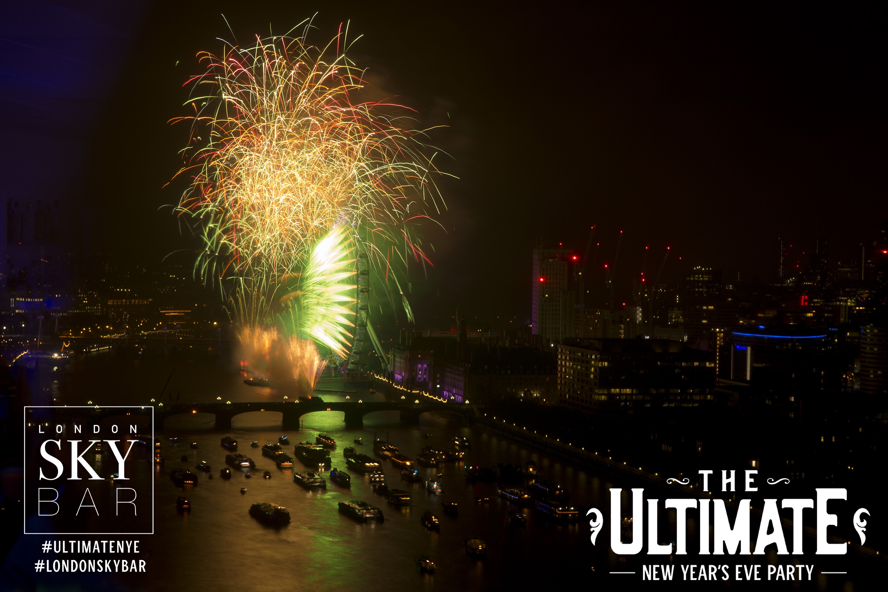 Read more about the article New Year’s Eve 2018 at London Sky Bar on Monday, December 31st