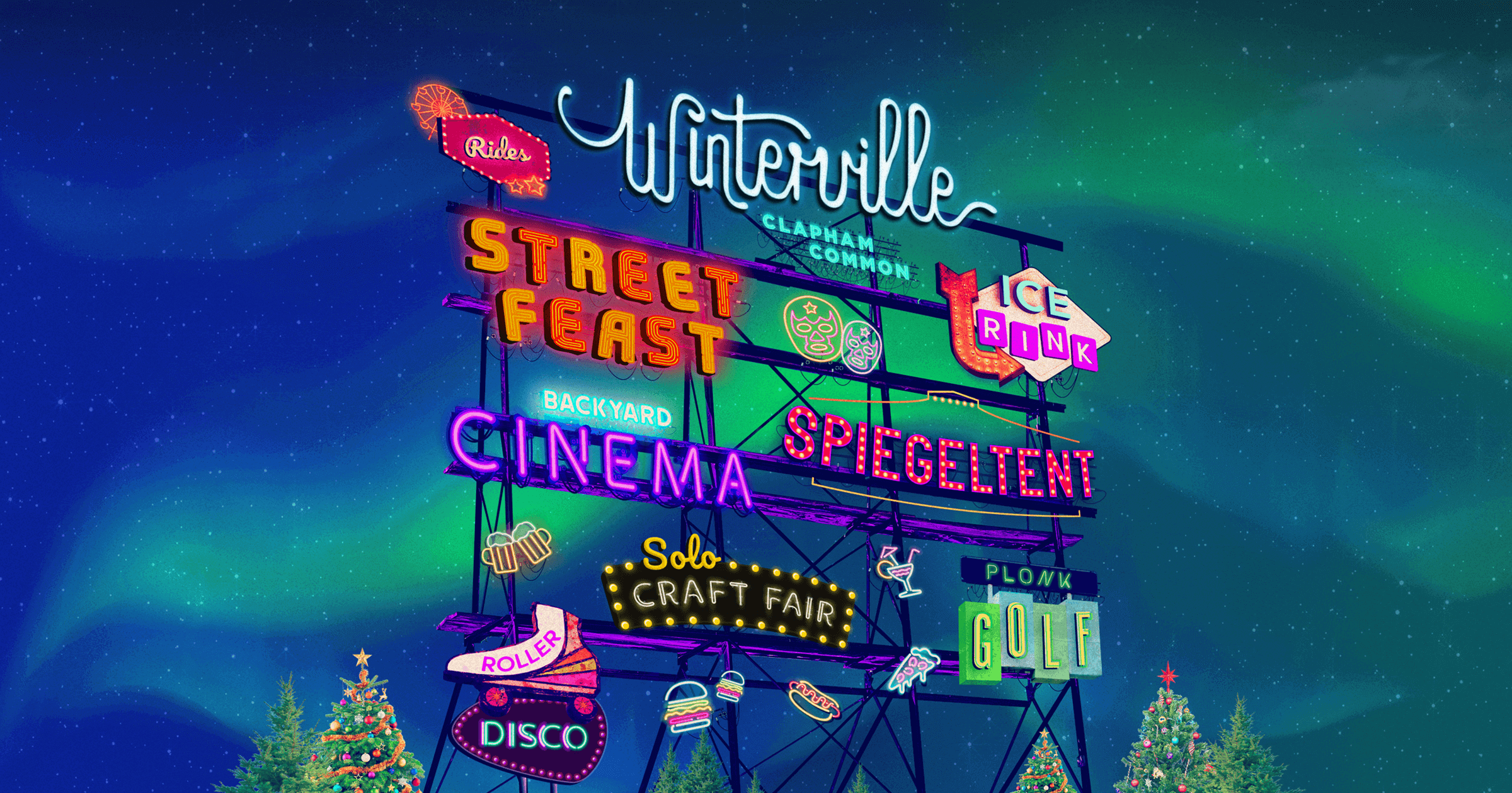 Read more about the article Winterville 2018 at Clapham Common, South London, Running until Sunday, December 23rd