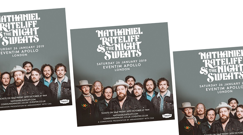 Read more about the article Nathaniel Rateliff & the Night Sweats at Eventim Apollo on Saturday, January 26th